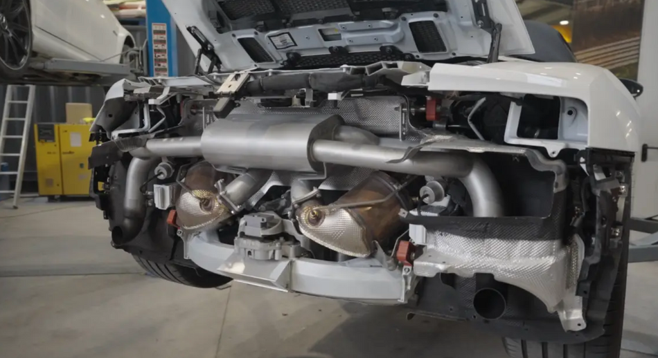 Grail Klappenabgasanlage Audi R8 V10 OPF
