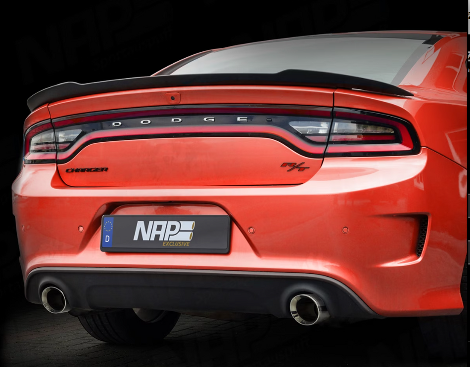 NAP Klappenabgasanlage 3-Zoll passend für Dodge Charger V8 Facelift (2015+)