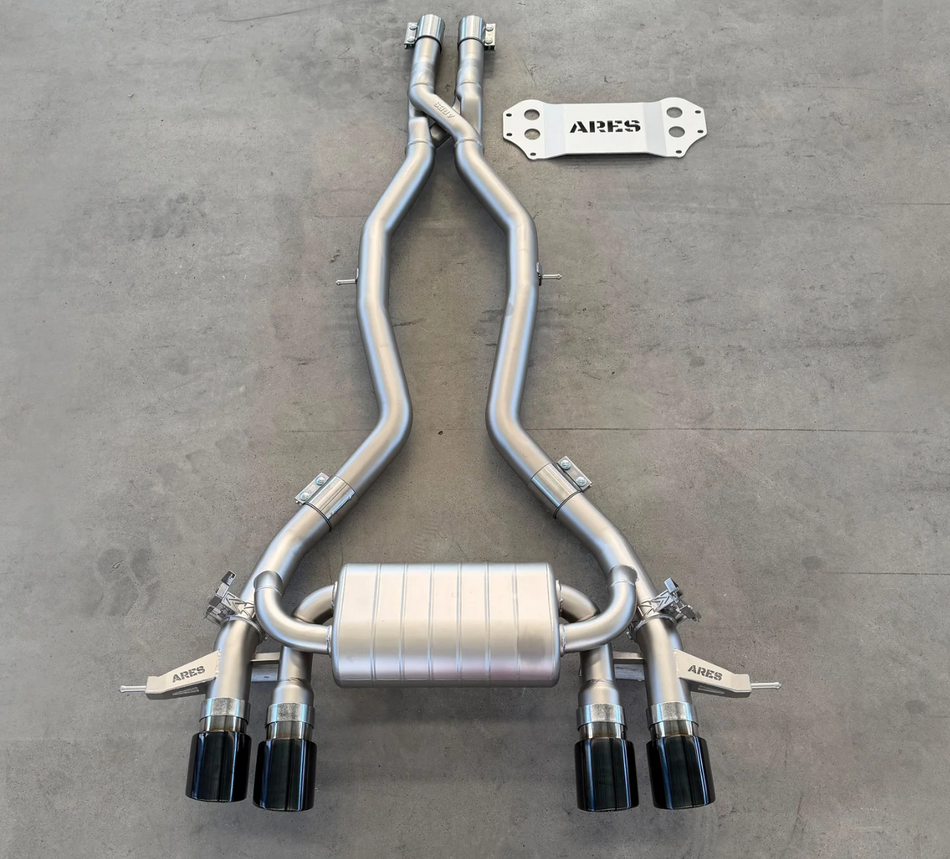 Ares Exhaust Klappenabgasanlage BMW G8x M3 / M4 3-Zoll