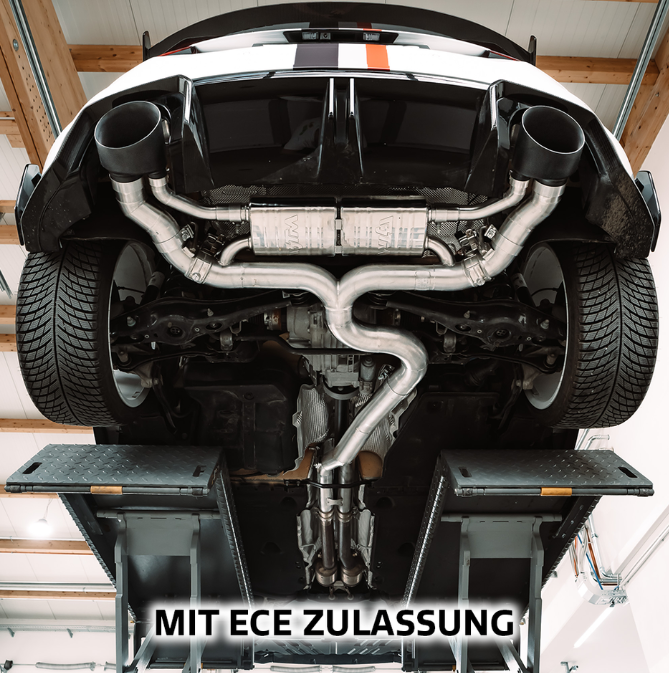 BTM Turbo Klappenabgasanlage - Audi TT RS 8S Coupe (OPF)