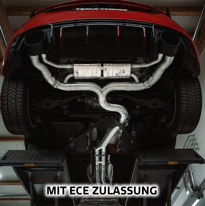 BTM Turbo Klappenabgasanlage - Audi TT RS Roadster (Non-OPF)