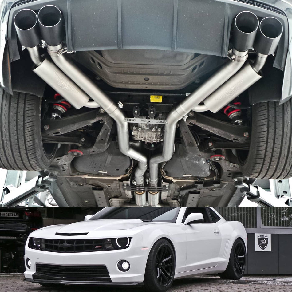 DD EXHAUST Klappenauspuff für Chevrolet Camaro Gen. 5