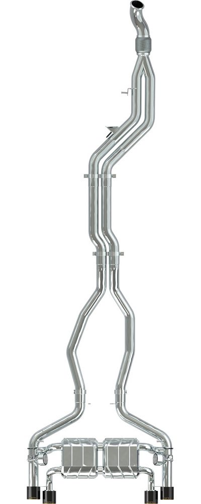 Capristo Klappenabgasanlage -  BMW 2er M2 F87 Competition / CS
