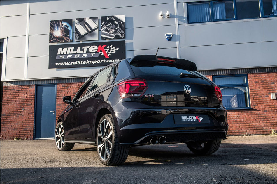 Milltek Sport ECE Abgasanlage ab OPF für VW Polo GTI AW